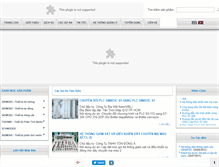 Tablet Screenshot of anthinh.com.vn